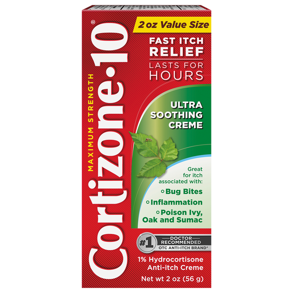 Cortizone-10 1% Hydrocortisone Anti-Itch Ultra Soothing Creme Value Size
