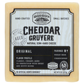 Wood River Creamery Original Cheddar Gruyere Cheese Block