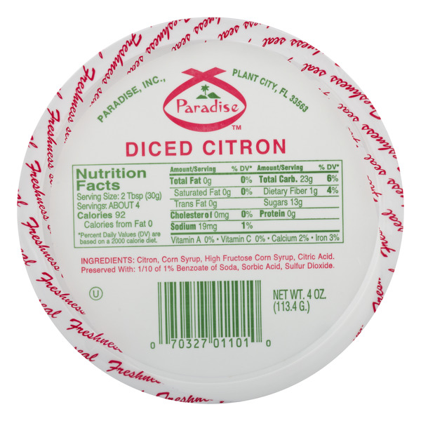 Mariani Premium Citron Dried