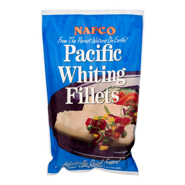 NAFCO Wild Caught Pacific Whiting Fillets Frozen