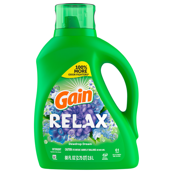 Gain Dewdrop Dream Liquid Laundry Detergent