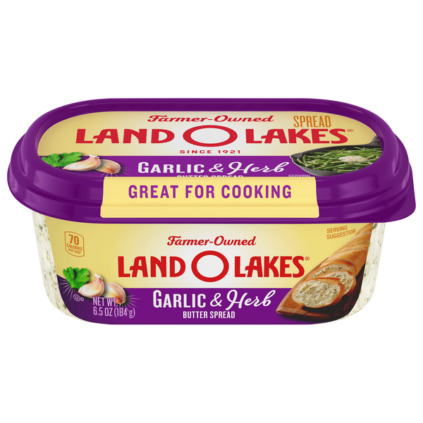 Save on Land O Lakes Garlic & Herb Butter Spread Order Online Delivery