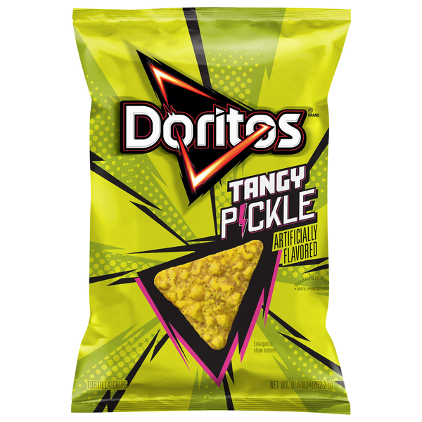 Doritos Tangy Pickle Tortilla Chips