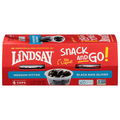 Lindsay Snack & Go! Medium Pitted Ripe Black Olives Cups - 4 ct