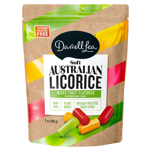 Save on Darrell Lea Australian Licorice Mixed Fruit Flavored Soft Order