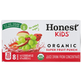 Honest Kids Organic Super Fruit Punch Juice Drink Boxes - 8 pk