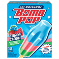 Bomb Pop Candy Clash Blue Raspberry Strawberry & Watermelon Ice Pops 12 ct