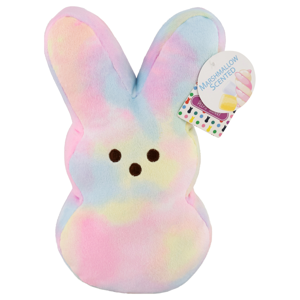 PEEPS Marshmallow Scented Plush Bunny Rainbow