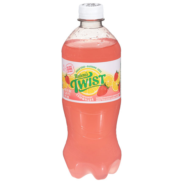 Nature's Twist Strawberry Lemon Flavored Drink Sugar Free