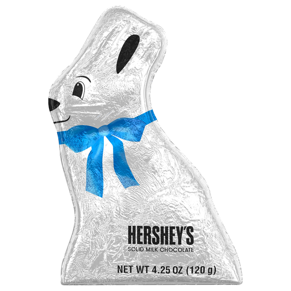 Hershey's Milk Chocolate Solid Easter Candy Bunny