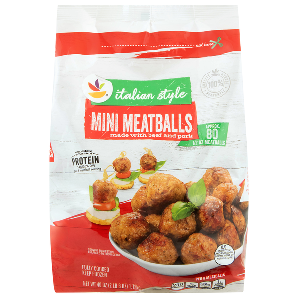 Our Brand Italian Style Mini Meatballs Frozen