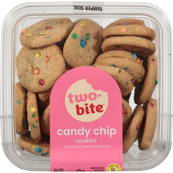 two-bite Candy Chip Cookies