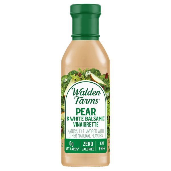 Walden Farms Zero Calories Pear & White Balsamic Vinaigrette Dressing
