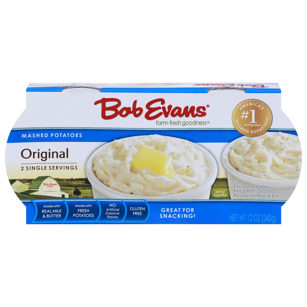 Bob Evans Original Mashed Potatoes Gluten Free - 2 ct