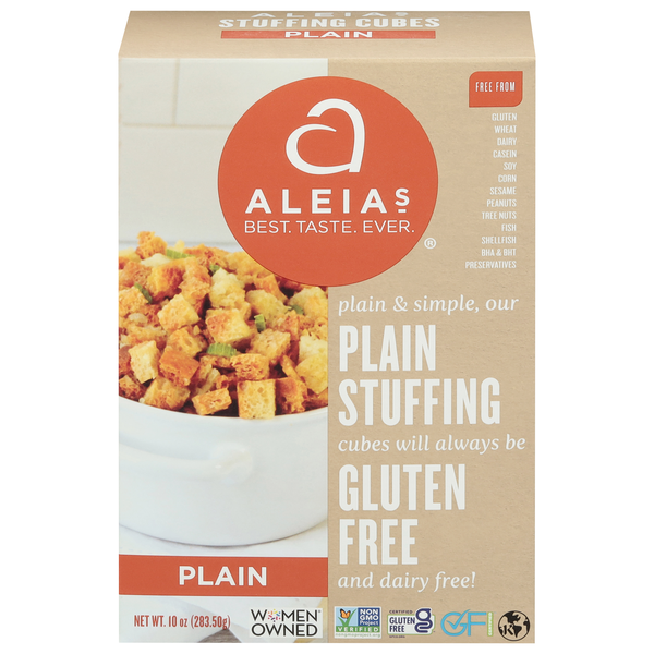 Aleia's Stuffing Mix Plain Gluten Free & Dairy Free