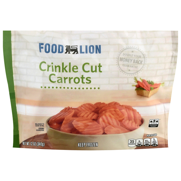 Food Lion Crinkle Cut Carrots Frozen