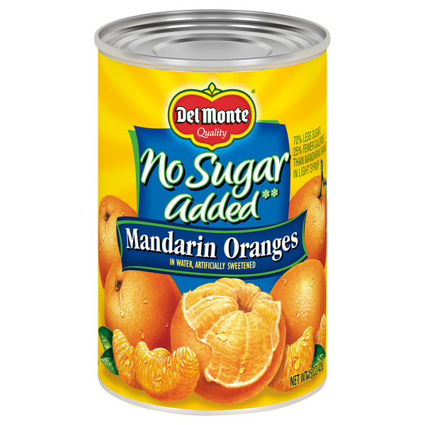 Save on Del Monte Mandarin Oranges In Water No Sugar Added Order Online