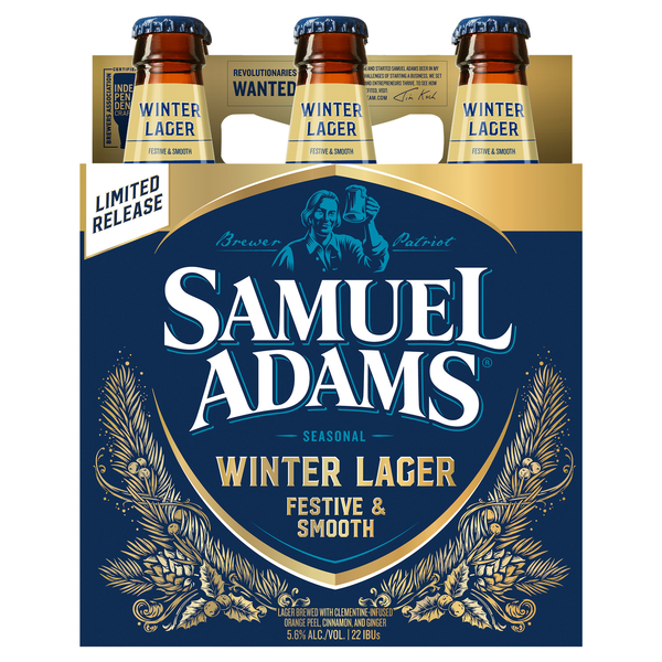 Samuel Adams Winter Lager Beer - 6 pk