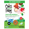Once Upon a Farm Apple Sweet Potato & Spinach Tractor Wheels - 10 ct