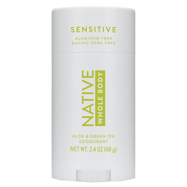 Native Aluminum Free Aloe & Green Tea Sensitive Whole Body Deodorant