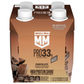 Muscle Milk PRO Chocolate 33g High Protein Shakes - 4 pk