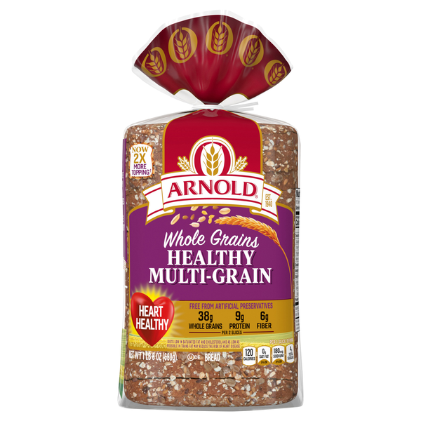 Arnold Whole Grains Healthy Multigrain Sliced Bread