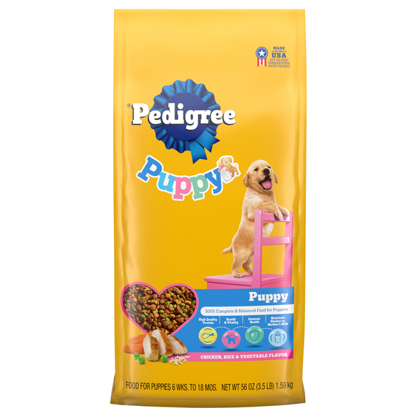 PEDIGREE Puppy Chicken Rice & Vegetable Dry Dog Food