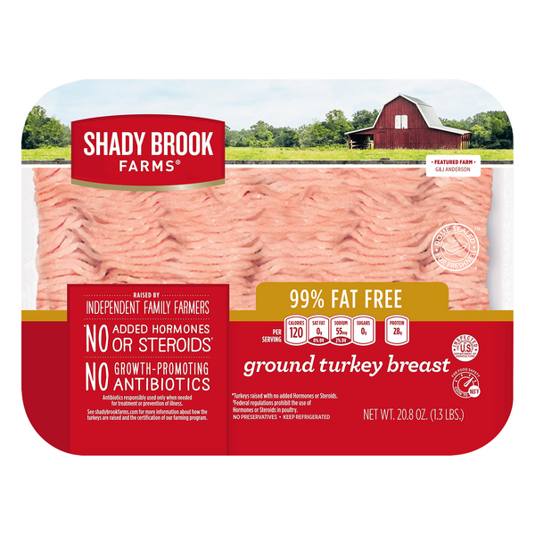 Save On Shady Brook Farms Ground Turkey Breast 99 Fat Free Order 