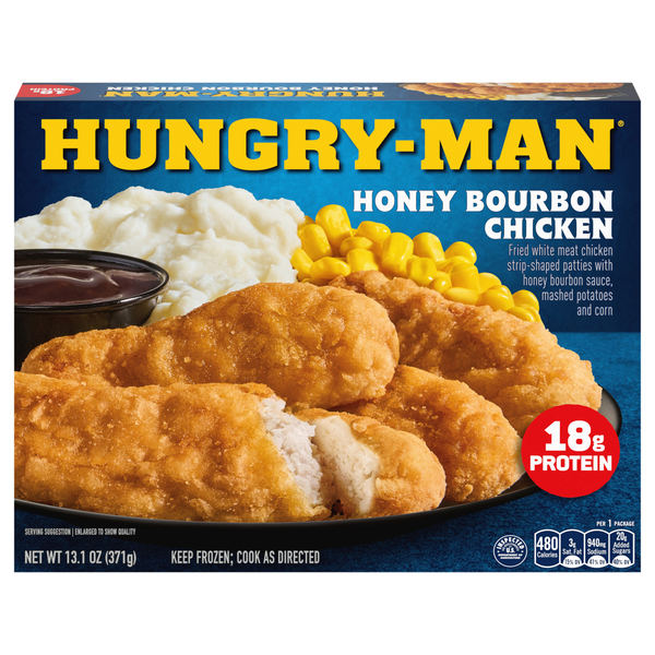 Hungry-Man Honey Bourbon Chicken Protein Frozen Meal