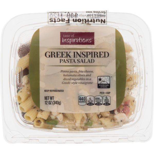Taste of Inspirations Deli Greek Inspired Pasta Salad