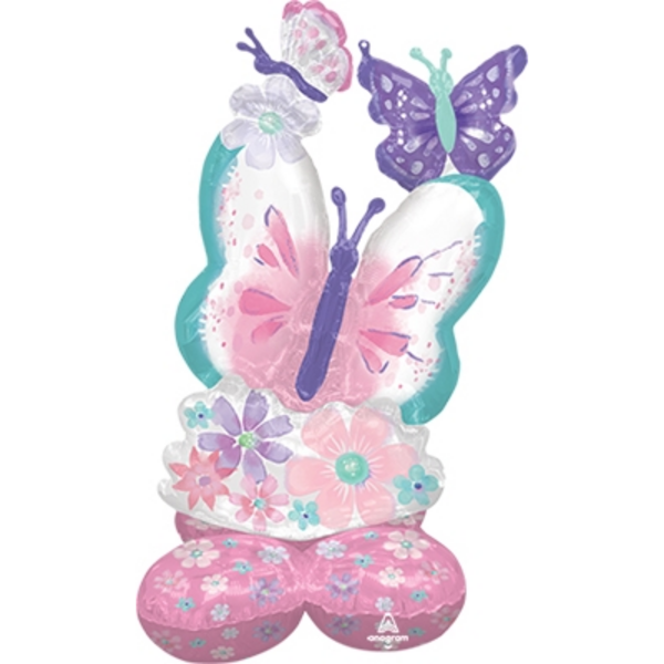 AirLoonz Butterfly Decorative Air-Filled Balloon