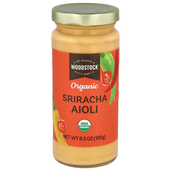 Woodstock Organic Sriracha Aioli