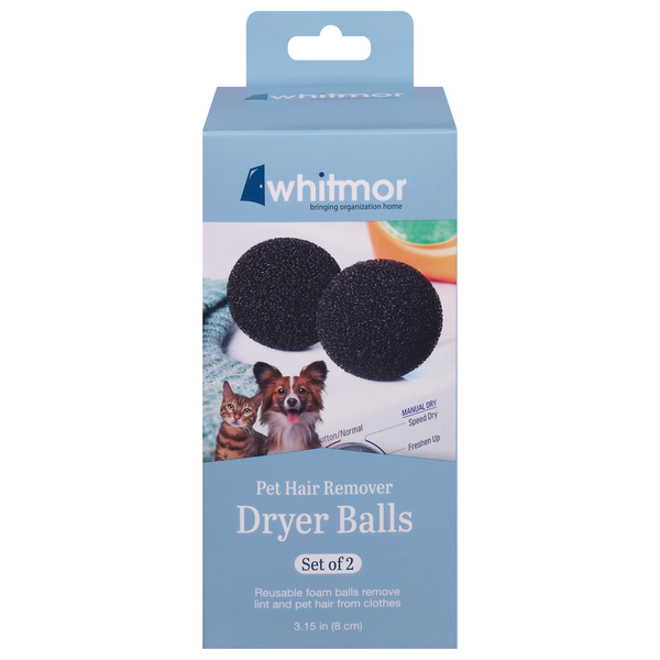 Whitmor Pet Hair Remover Dryer Balls
