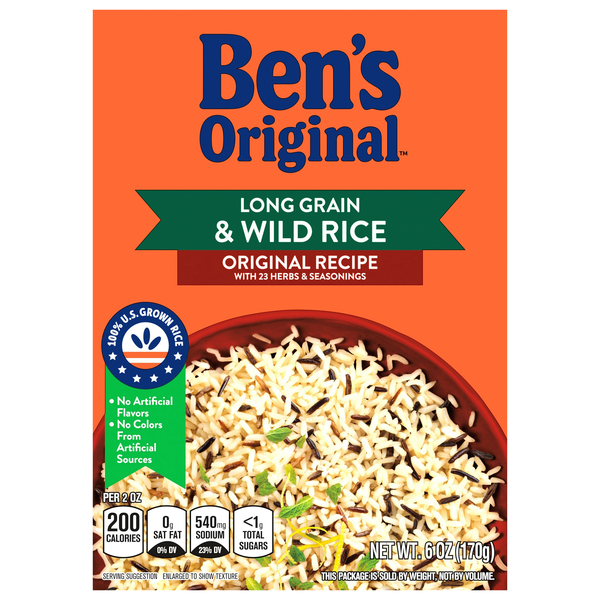 Ben's Original Original Recipe Long Grain & Wild Rice