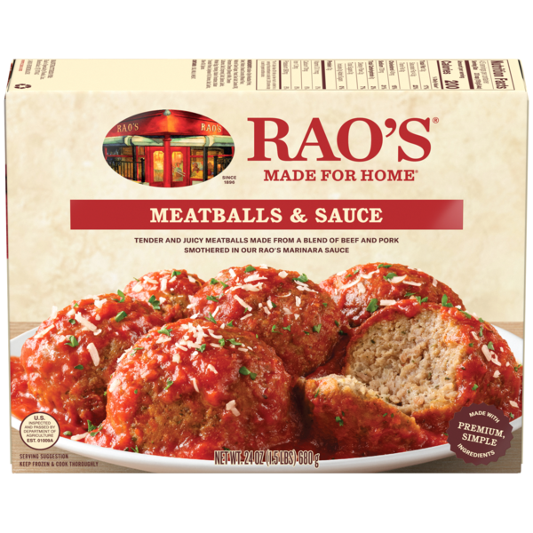 Rao's Meatballs & Sauce Frozen Meal
