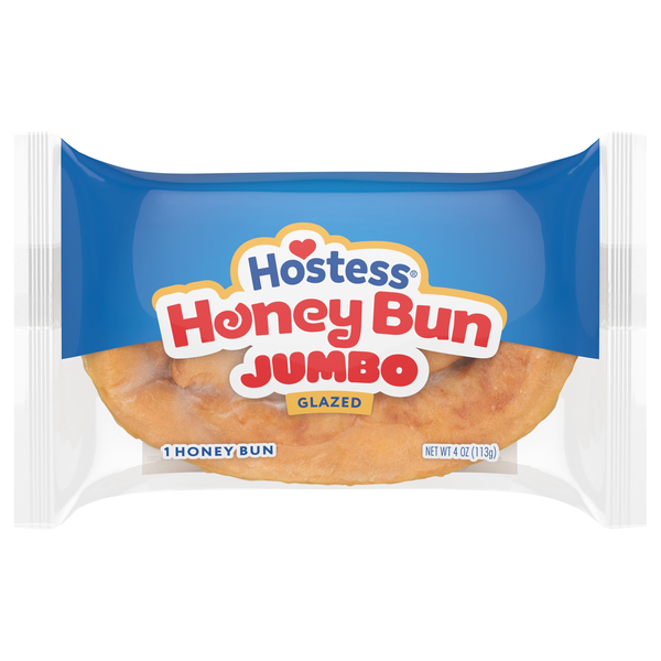 Hostess Jumbo Glazed Honey Bun