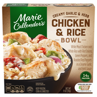 Marie Callender's Creamy Garlic & Herb Chicken & Rice Bowl Frozen Meal