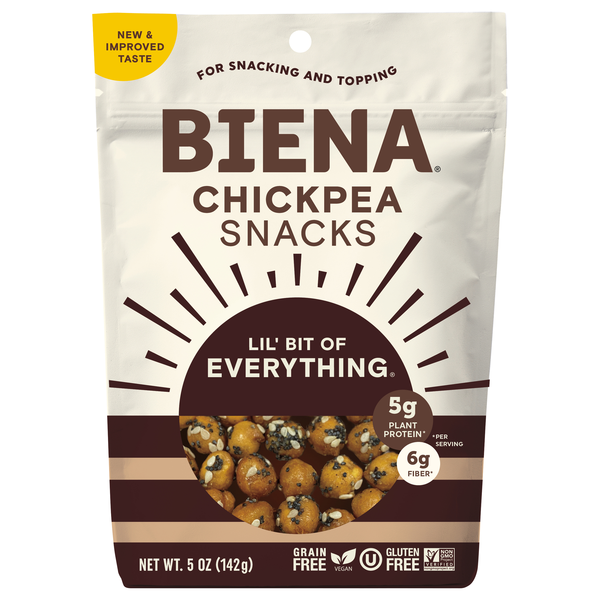 Biena Gluten Free Lil' Bit Of Everything Chickpea Snacks