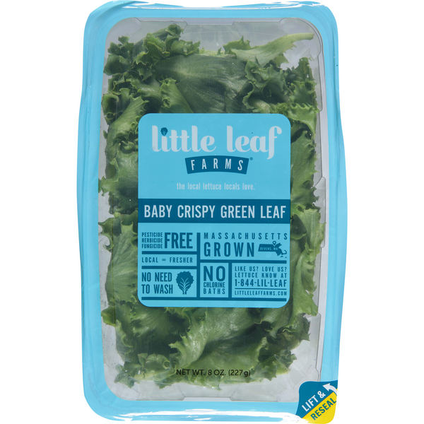 Save on Little Leaf Farms Baby Crispy Green Leaf Lettuce Order Online Delivery Stop & Shop