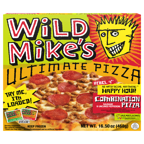 Wild Mike's Happy Hour Combination Pizza Frozen
