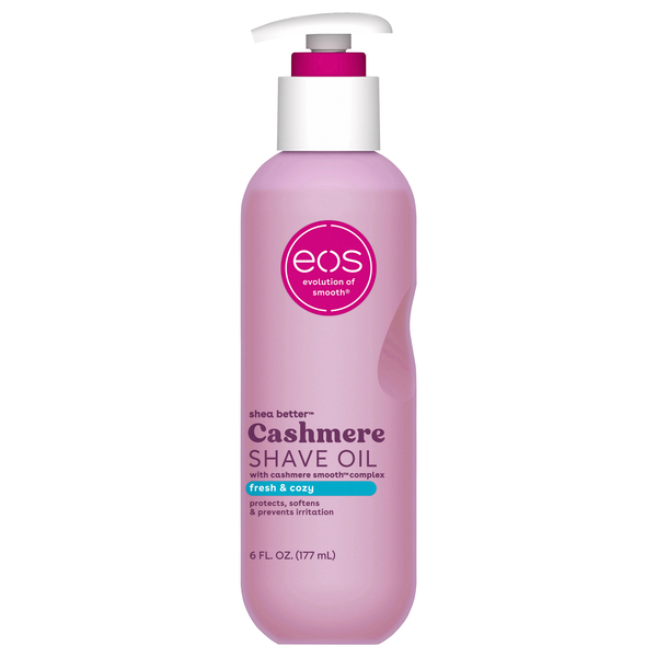 eos Fresh & Cozy Cashmere Shave Oil