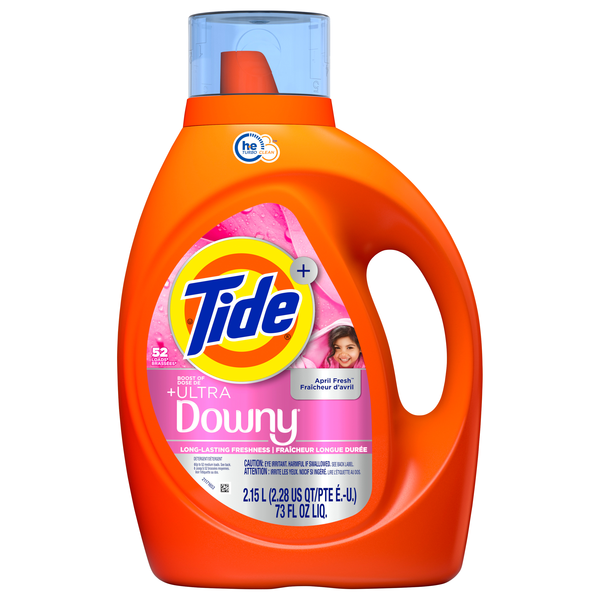 Tide + Ultra Downy April Fresh Scent Liquid Laundry Detergent