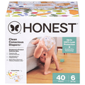 Honest Rockin' Tot Size 6 Baby Diapers 35+ lb