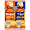Vick's DayQuil & NyQuil Severe Cold & Flu Liquid Honey - 2 pk