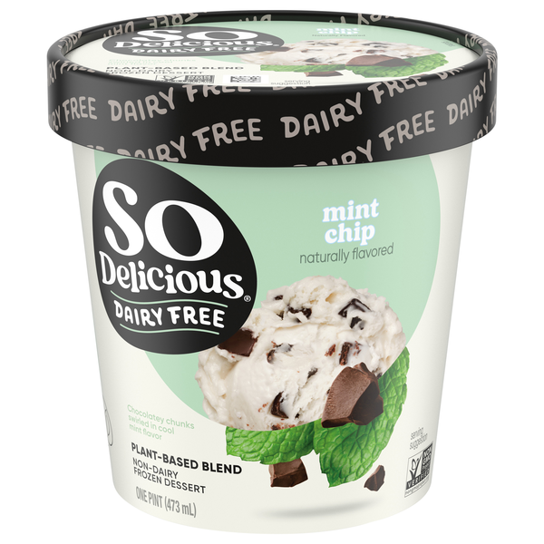 So Delicious Dairy Free Mint Chip Coconutmilk Frozen Dessert