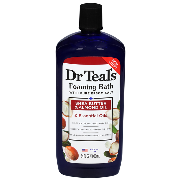 Save on Dr Teal's Foaming Bath with Pure Epsom Salt Shea Butter