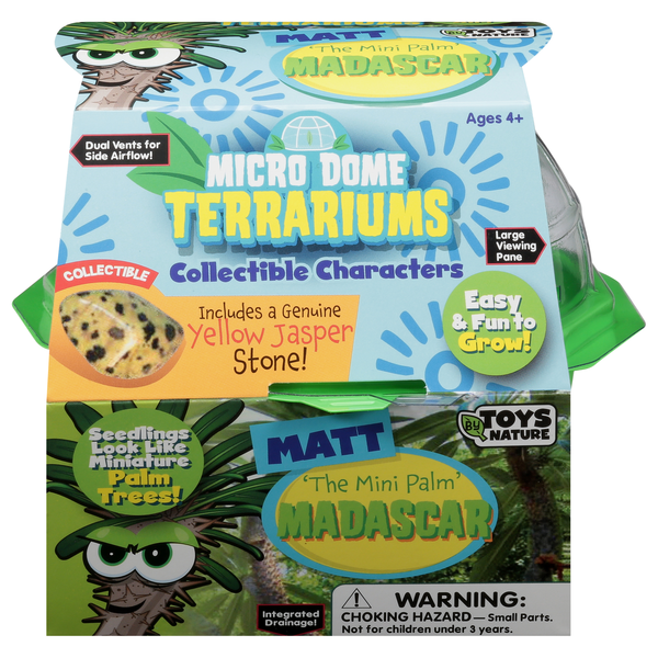 Toys By Nature Micro Dome Terrariums Matt The Mini Palm Madascar