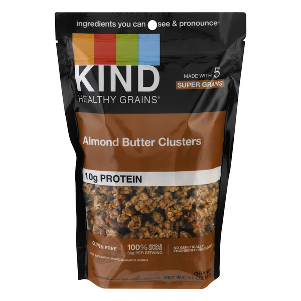 Save on KIND Healthy Grains Granola Almond Butter Whole Grain Clusters All Natural Order Online