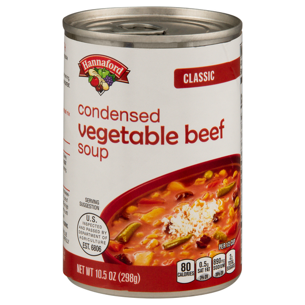 Hannaford Condensed Classic Vegetable Beef Soup