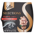 SHEBA Selections Chicken Recipe Filets in Broth Cat Meal Complement